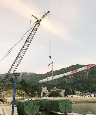 99#650吨浮鹰岛风电安装项目